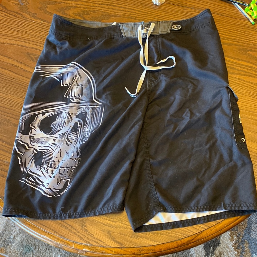 Metal Mulisha board shorts 38”